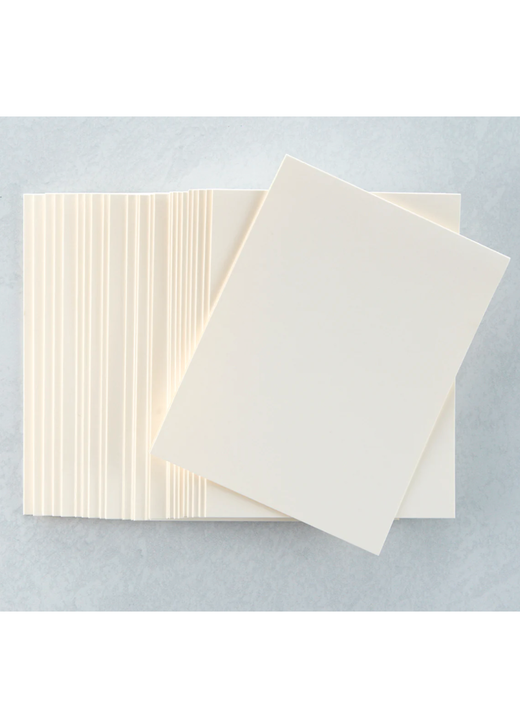 spellbinders Spellbinders A2 Cream Card Bases - Top Fold