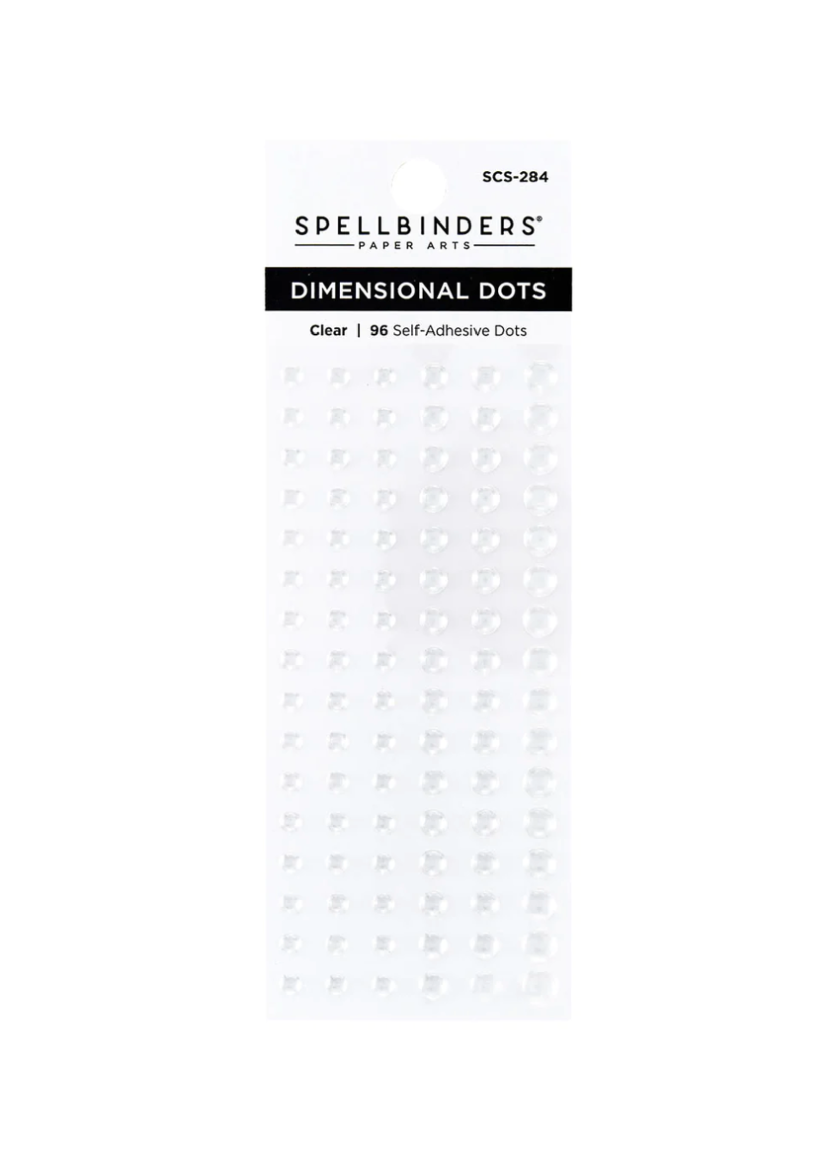 spellbinders Spellbinders Dimensional Dots: Clear