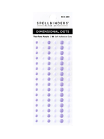 spellbinders Spellbinders Dimensional Dots:Two-Tone Purple