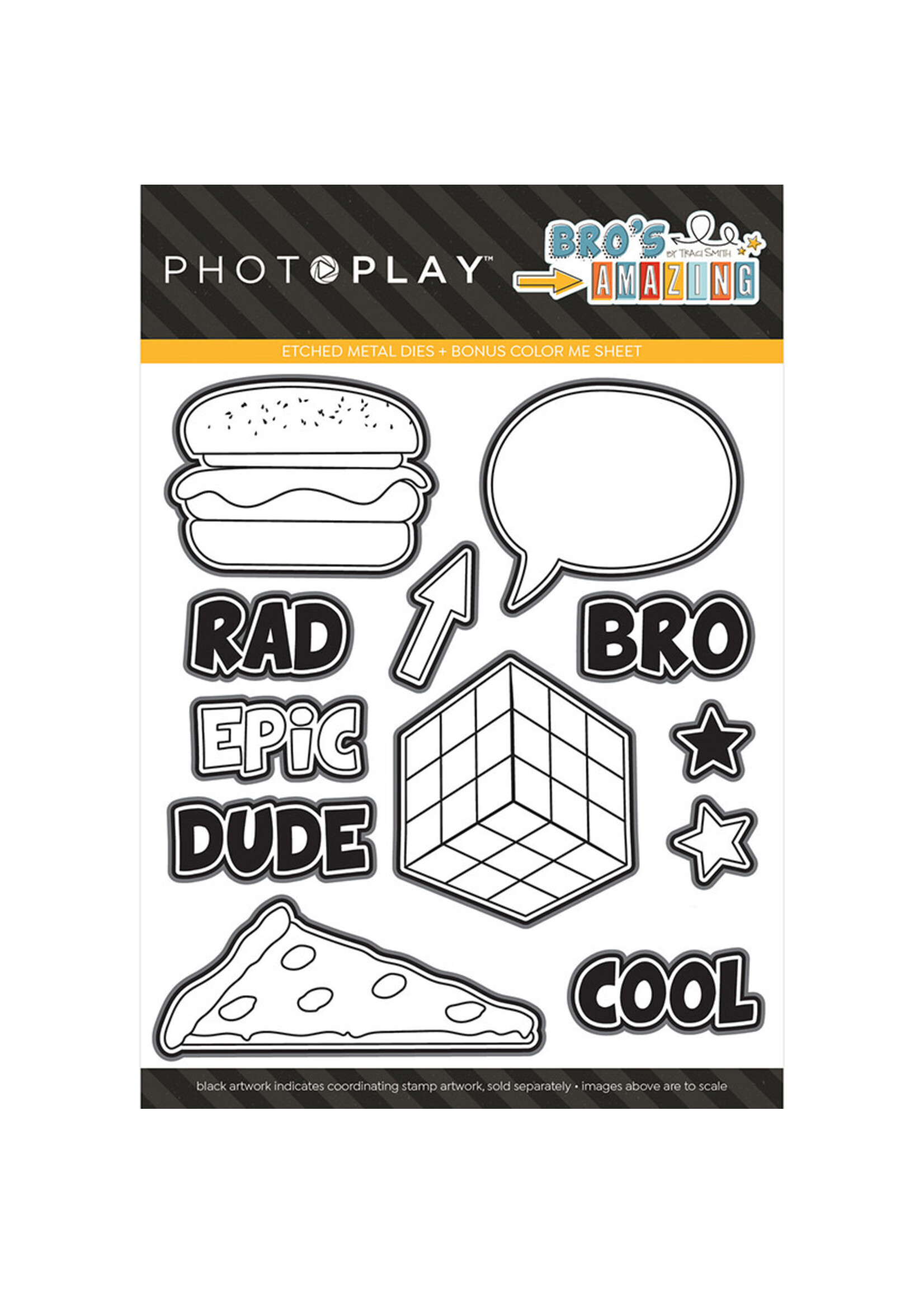 Photoplay Bro's Amazing: Etched Dies