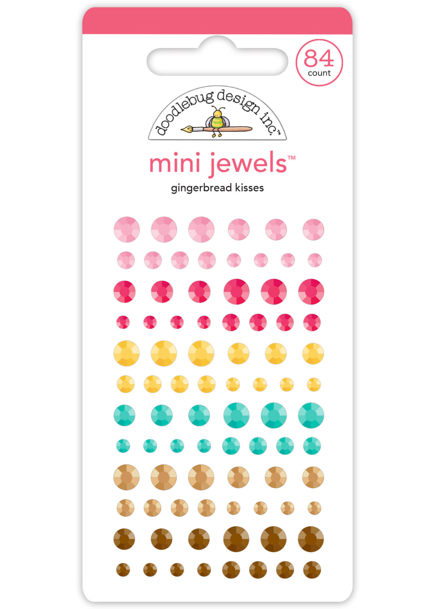 DOODLEBUG Gingerbread Kisses: Mini Jewels