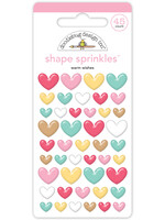 DOODLEBUG Gingerbread Kisses: Shape Sprinkles: Warm Wishes