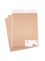 PinkFresh Studios Essentials Glitter Cardstock: Rose Gold