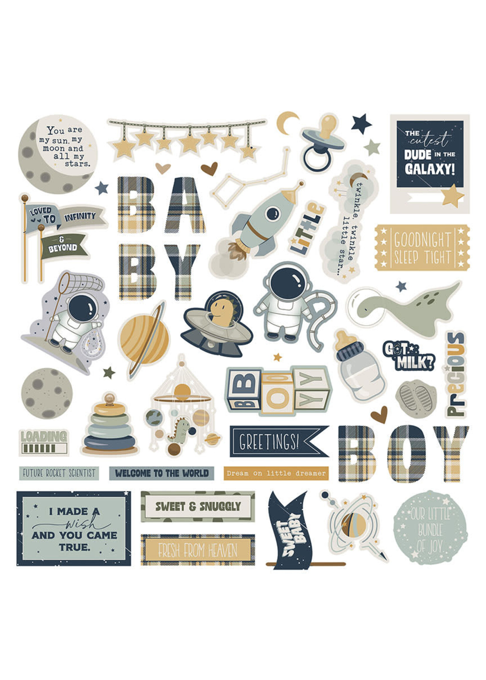 Photoplay To the Moon and Back: Element Stickers