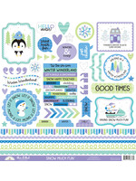 DOODLEBUG snow much fun this & that stickers