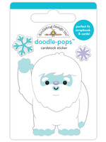 DOODLEBUG snow much fun: hello winter doodle-pops
