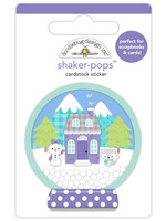 DOODLEBUG snow much fun: winter wonderland shaker-pops