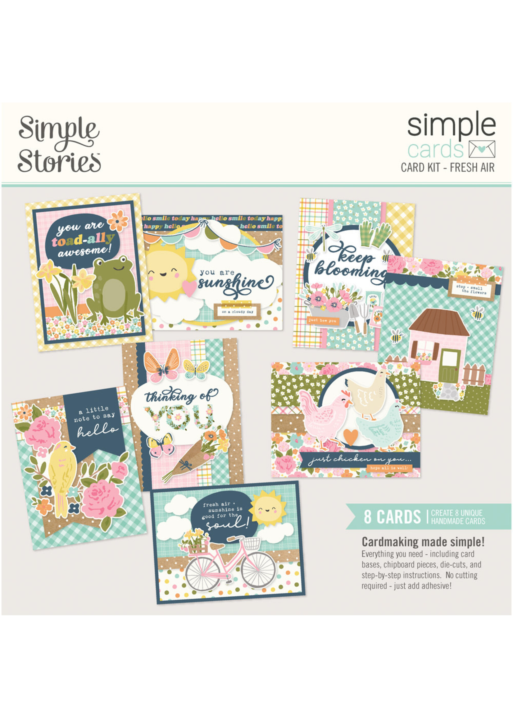Simple Stories Fresh Air - Simple Cards Card Kit