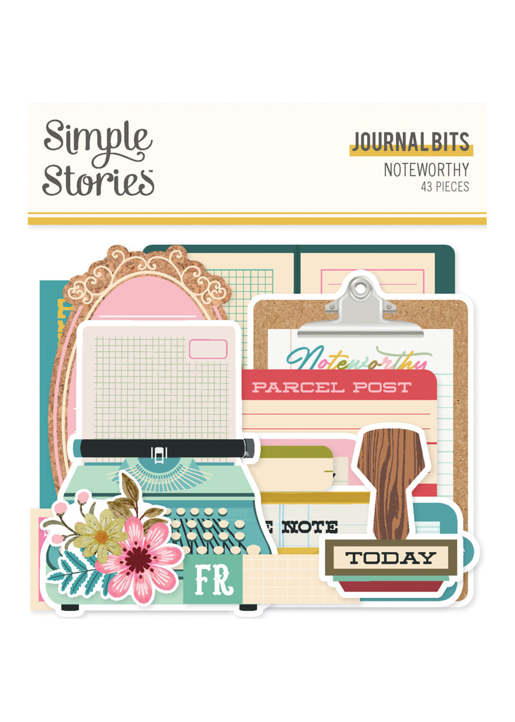 Simple Stories Noteworthy - Journal Bits & Pieces - Creative Escape