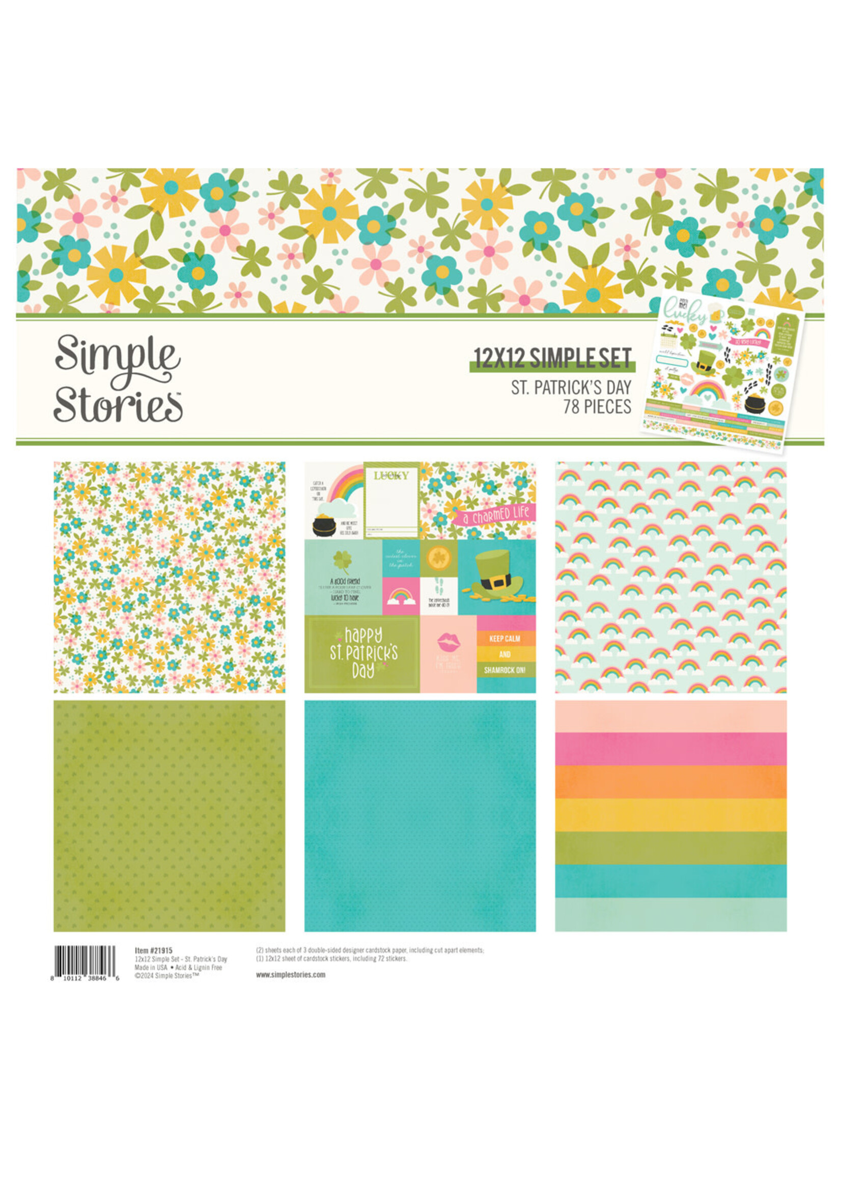 Simple Stories St Patrick's Day - Collection Kit