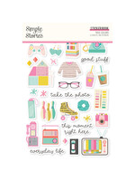 Simple Stories True Colors - Sticker Book