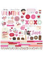 Simple Stories Valentine's Day - Cardstock Stickers
