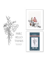 spellbinders A Friend Like You Bouquet from the Pressed Posies Collection