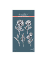 spellbinders Flower Stems PressPlate & Die set from the Pressed Posies Collection