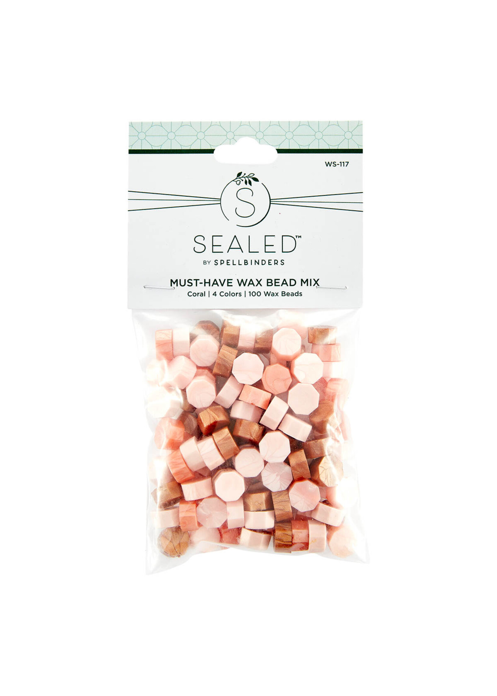spellbinders Must-Have Wax Bead Mix Coral
