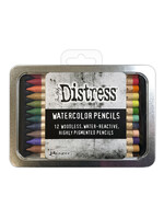 Tim Holtz Distress Watercolor Pencils: Set 4