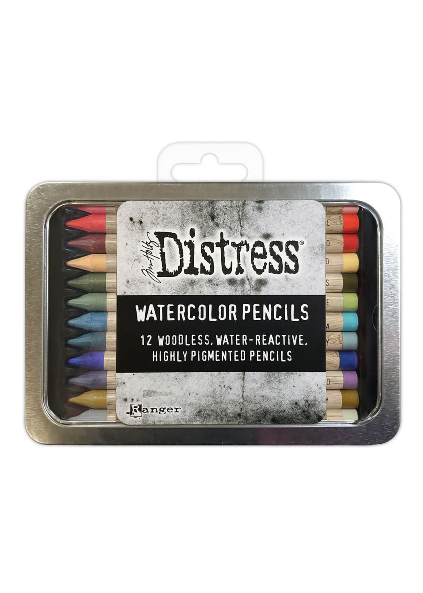 Tim Holtz Distress Watercolor Pencils: Set 6