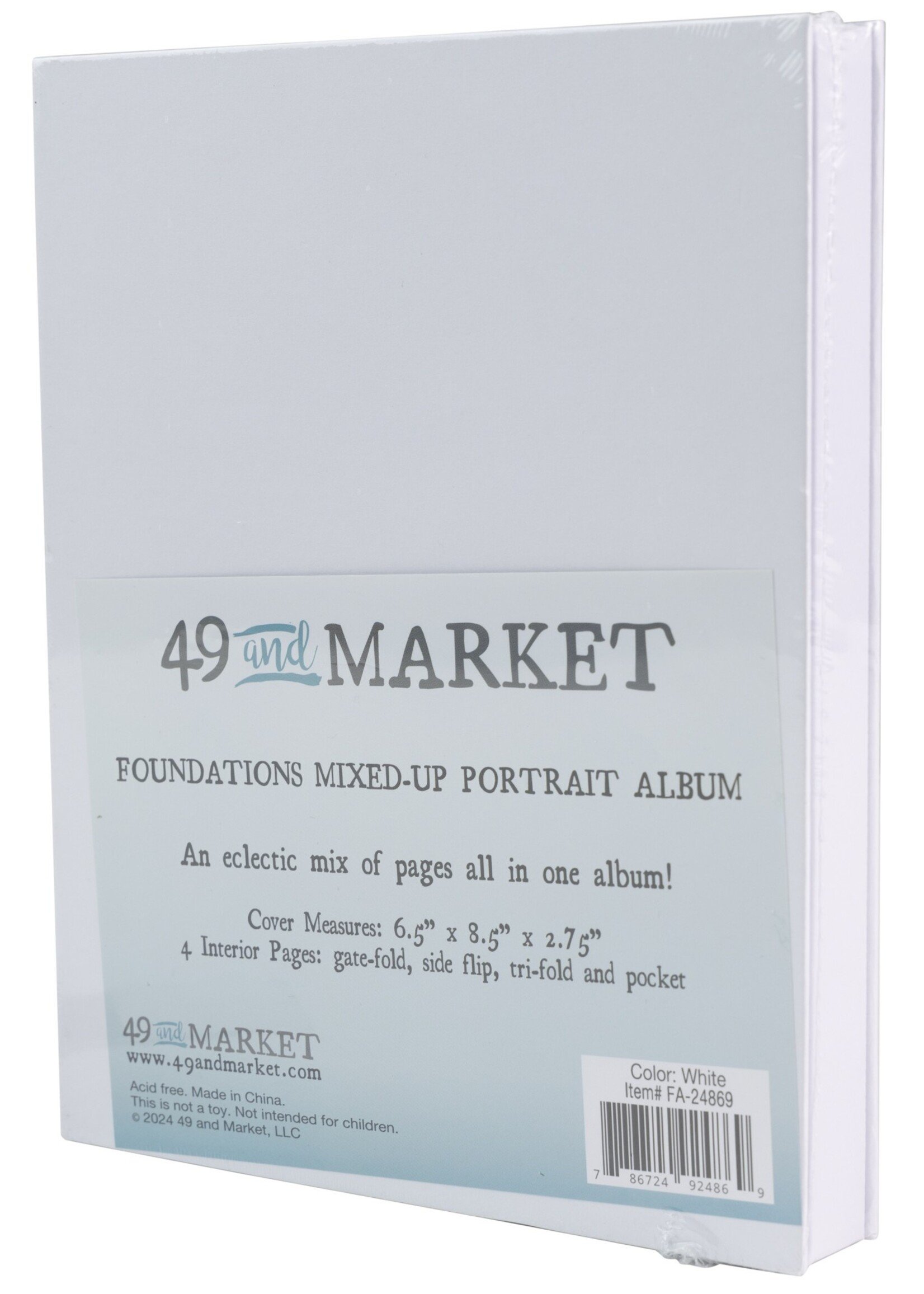49 and Market 49 & Market Foundations Mixed Up Album: Portrait, White