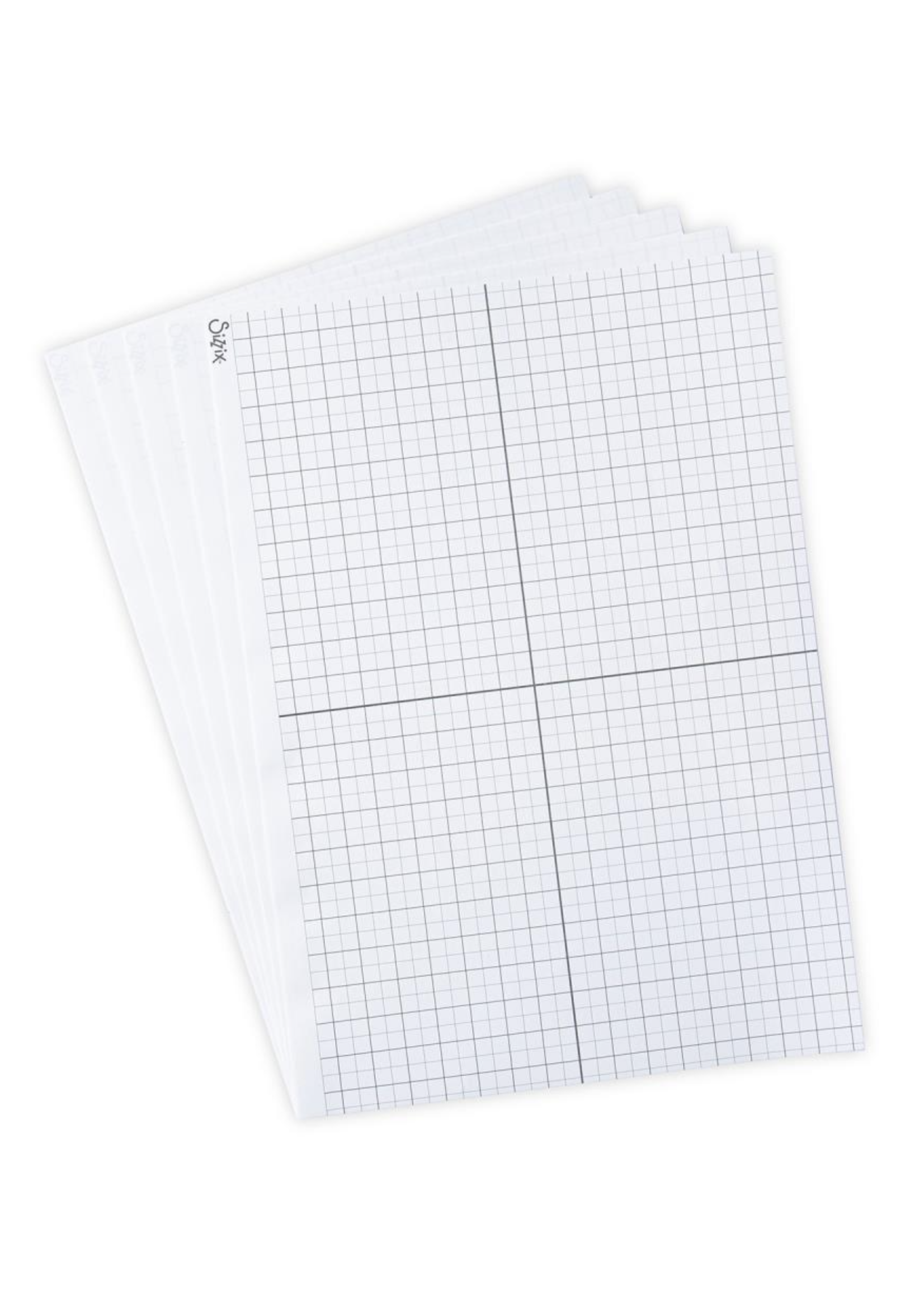 Sizzix Sizzix™ Accessory - Sticky Grid Sheets, 8 1/4" x 11 5/8", 5 Pack (stamp & stencil tool refill)