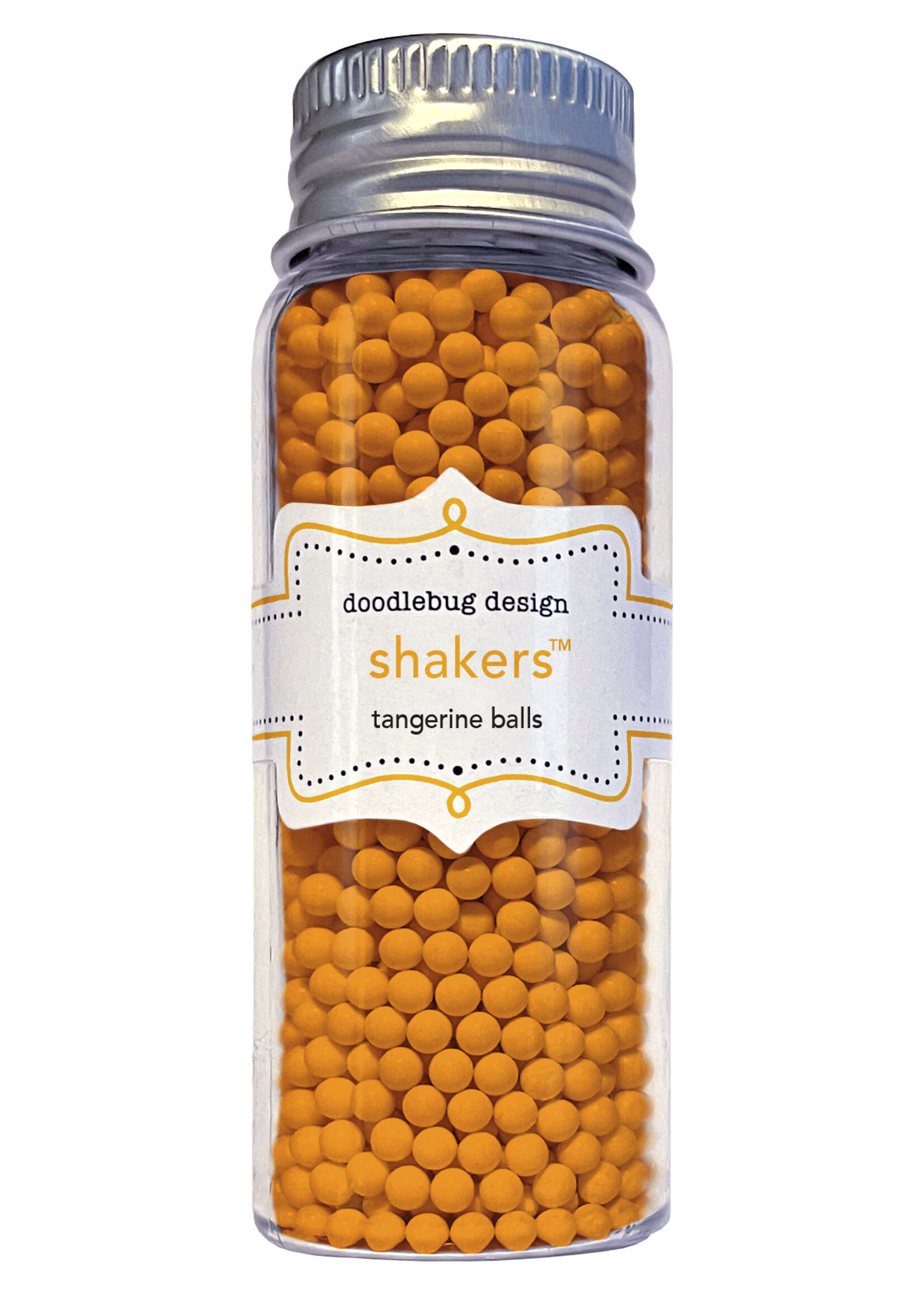 DOODLEBUG Doodlebug Shaker Balls - Tangerine