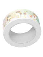 Lawn Fawn unicorn party foiled washi tape