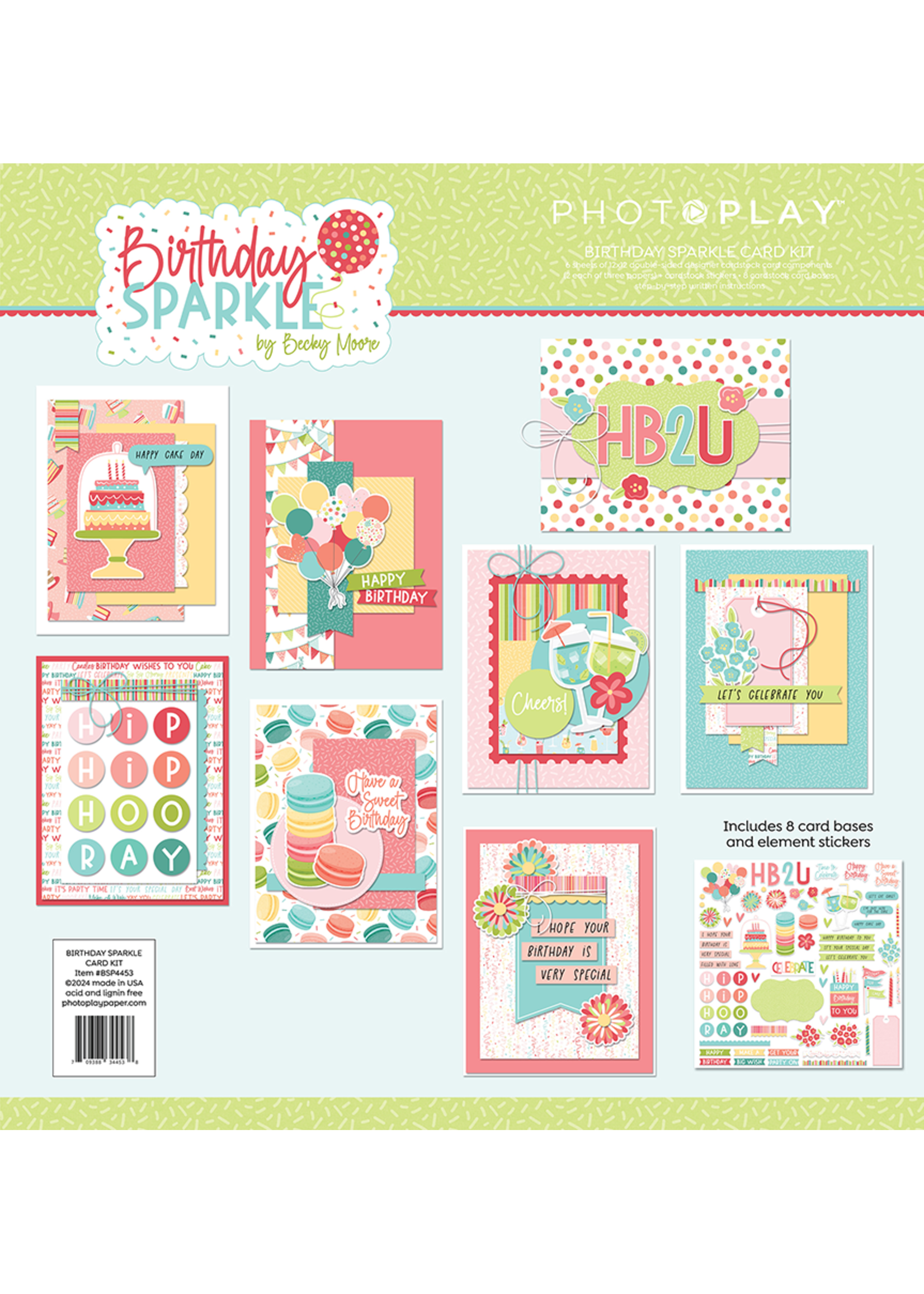 Photoplay Birthday Sparkle Card Kit