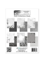 49 and Market 49 And Market Collection Pack 6"X8": Color Swatch: Charcoal