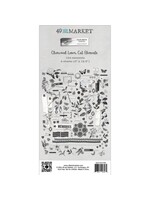 49 and Market Color Swatch: Charcoal Laser Cut OutsElements