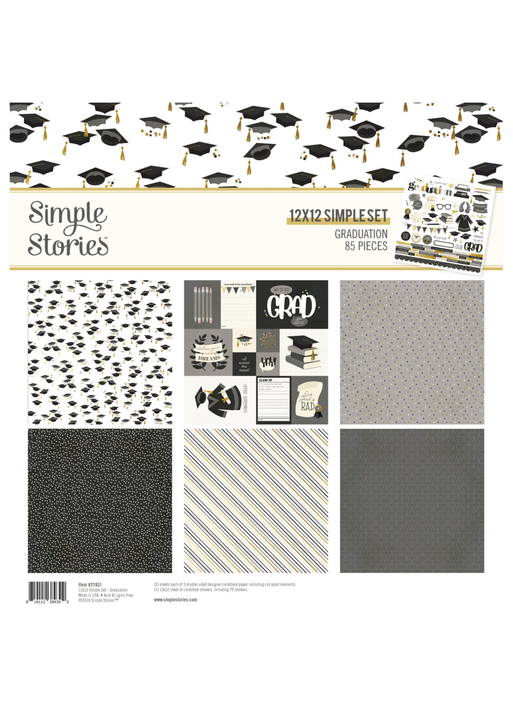 Simple Stories Graduation - Collection Kit