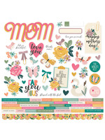 Simple Stories Mother's Day  - Cardstock Stickers