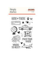 Simple Stories Pack Your Bags - Stamps