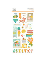 Simple Stories Summer Snapshots - 6x12 Chipboard