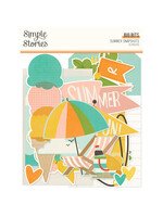 Simple Stories Summer Snapshots - Big Bits & Pieces
