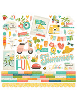 Simple Stories Summer Snapshots - Cardstock Stickers