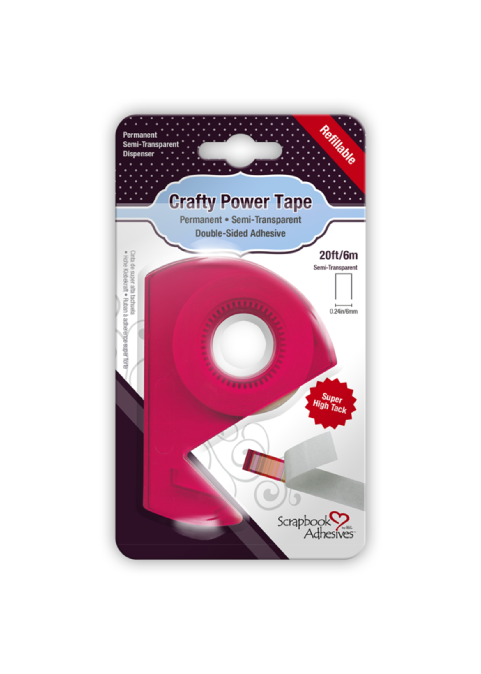 scrapbook adhesives 3L Crafty Power Tape Dispenser