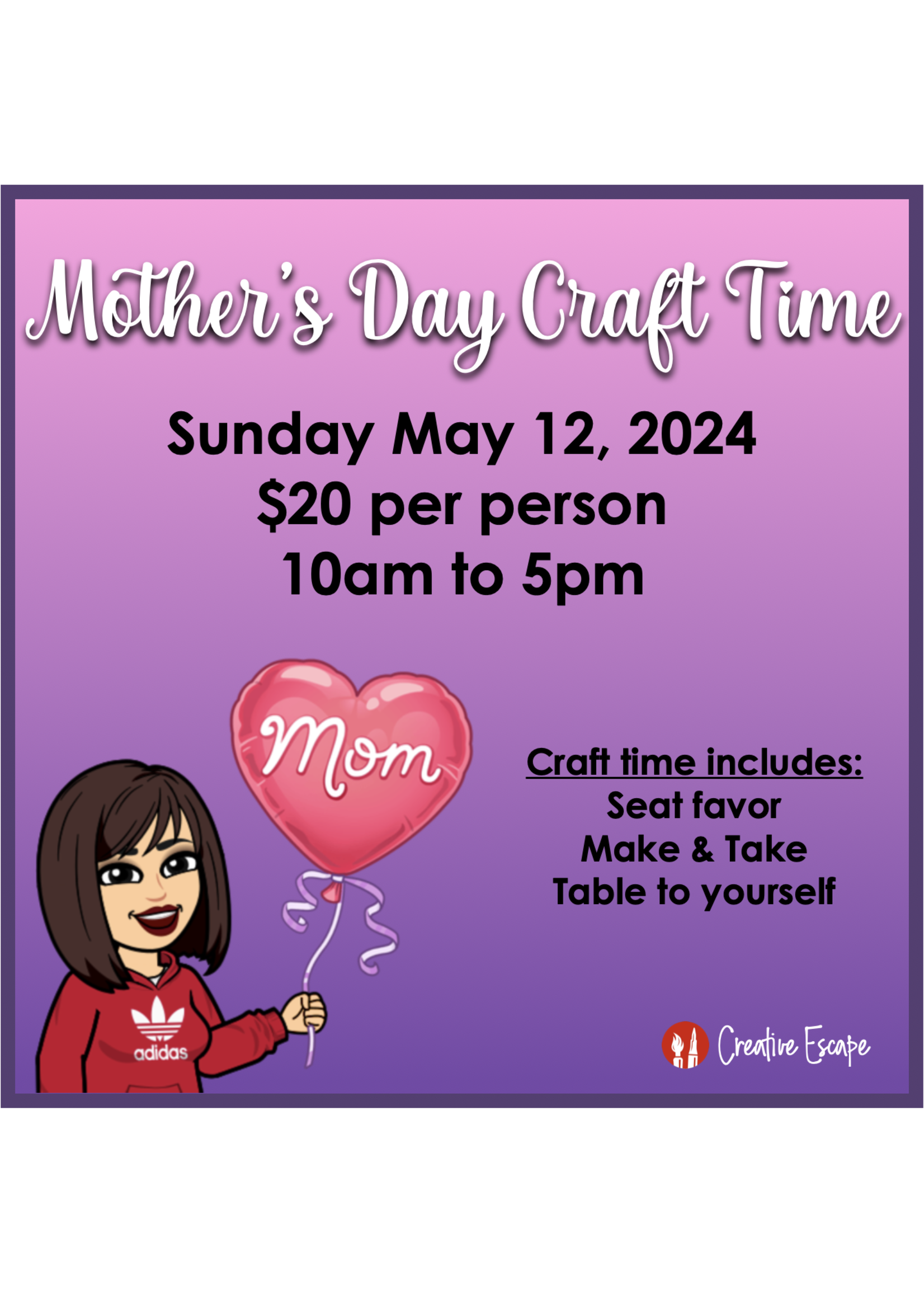 Mother's Day Craft Time