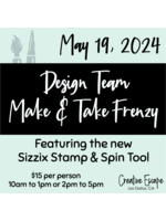 Creative Escape May 2024 Design Team Make & Take Frenzy
