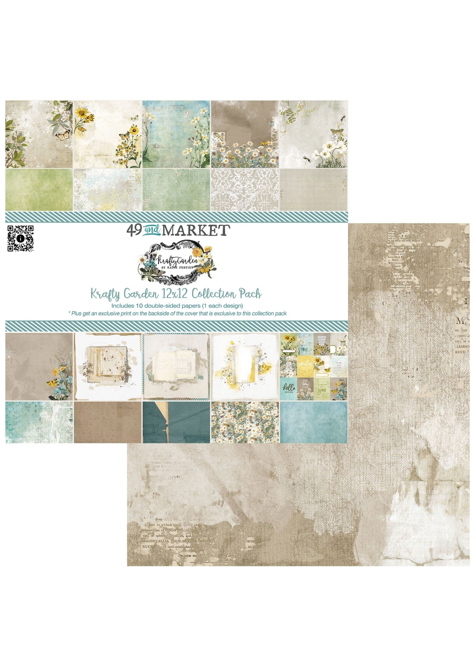 49 and Market 49 And Market Collection Pack 12"X12"-Krafty Garden