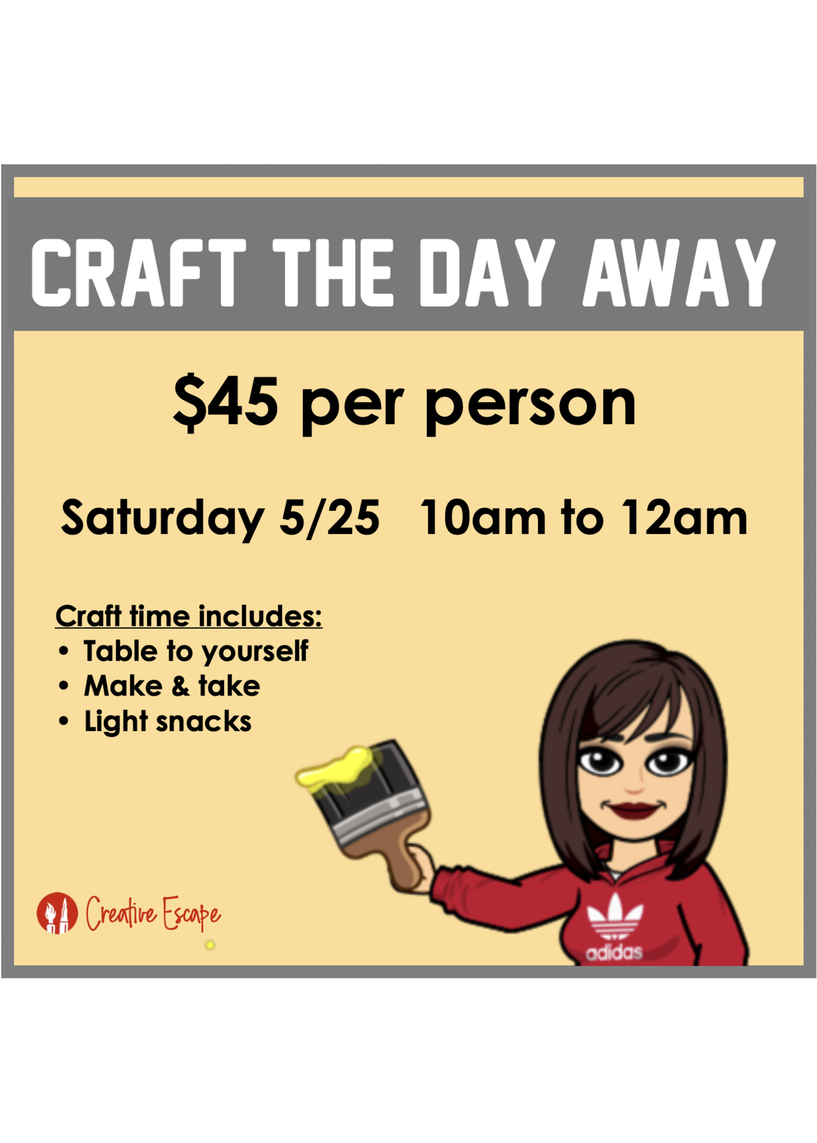 5/25/24 Craft the Day Away
