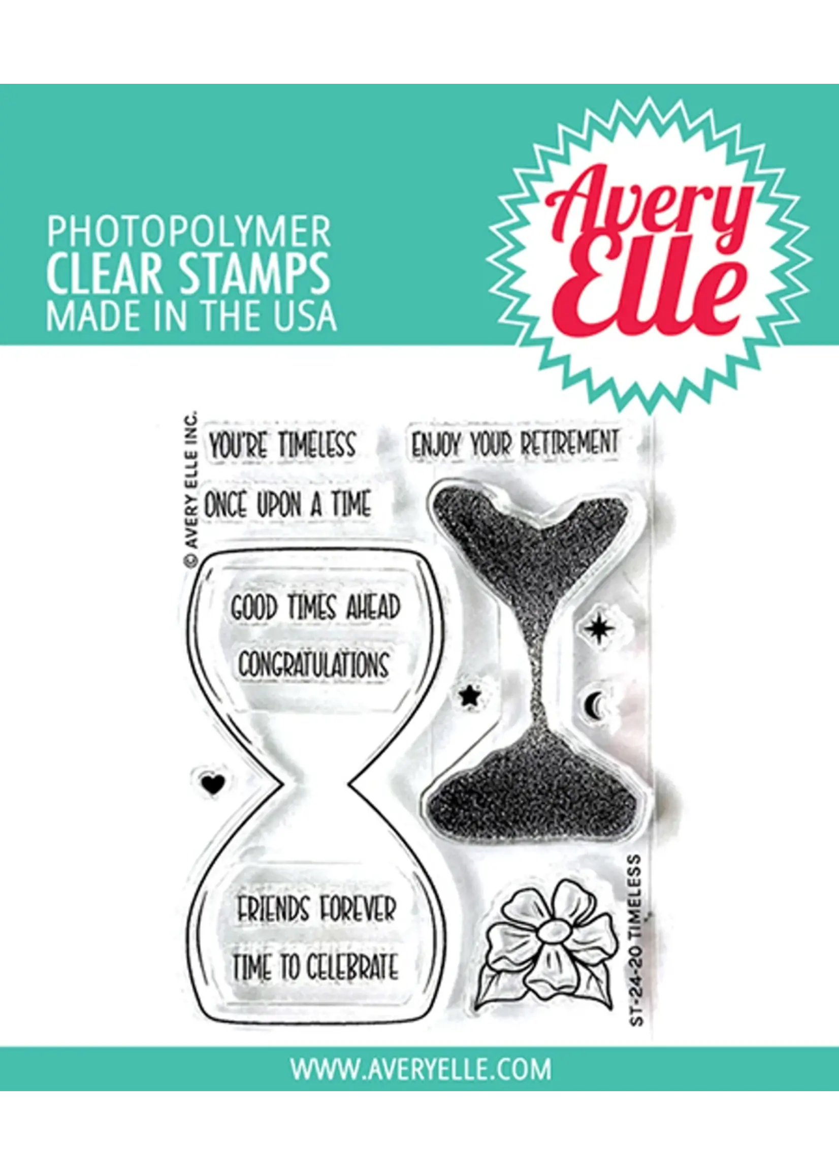 avery elle Timeless Clear Stamps