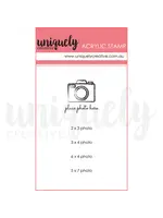 Uniquely Creative Place Photo Here Stamp