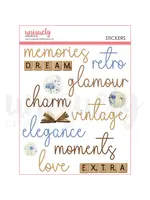 Uniquely Creative Vintage Chronicles Puffy Stickers
