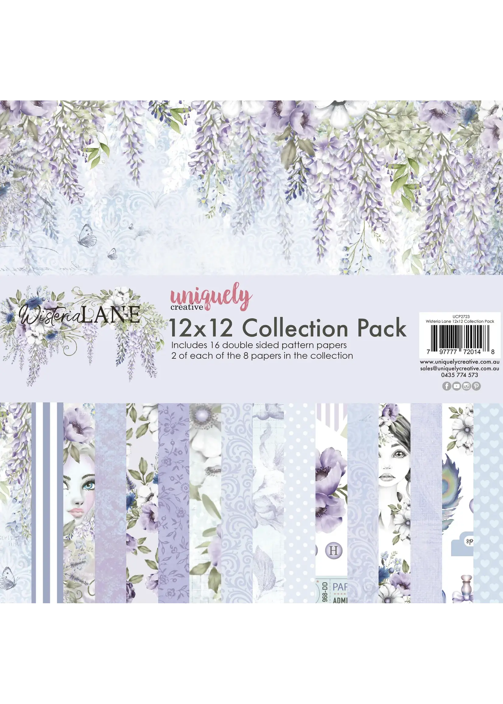 Uniquely Creative Wisteria Lane 12x12 Collection Pack