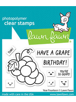 Lawn Fawn year fourteen stamp
