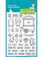 Lawn Fawn treat cart stamp