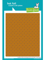 Lawn Fawn itsy bitsy polka dot background hot foil plate