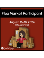 8/24 Flea Market Participant