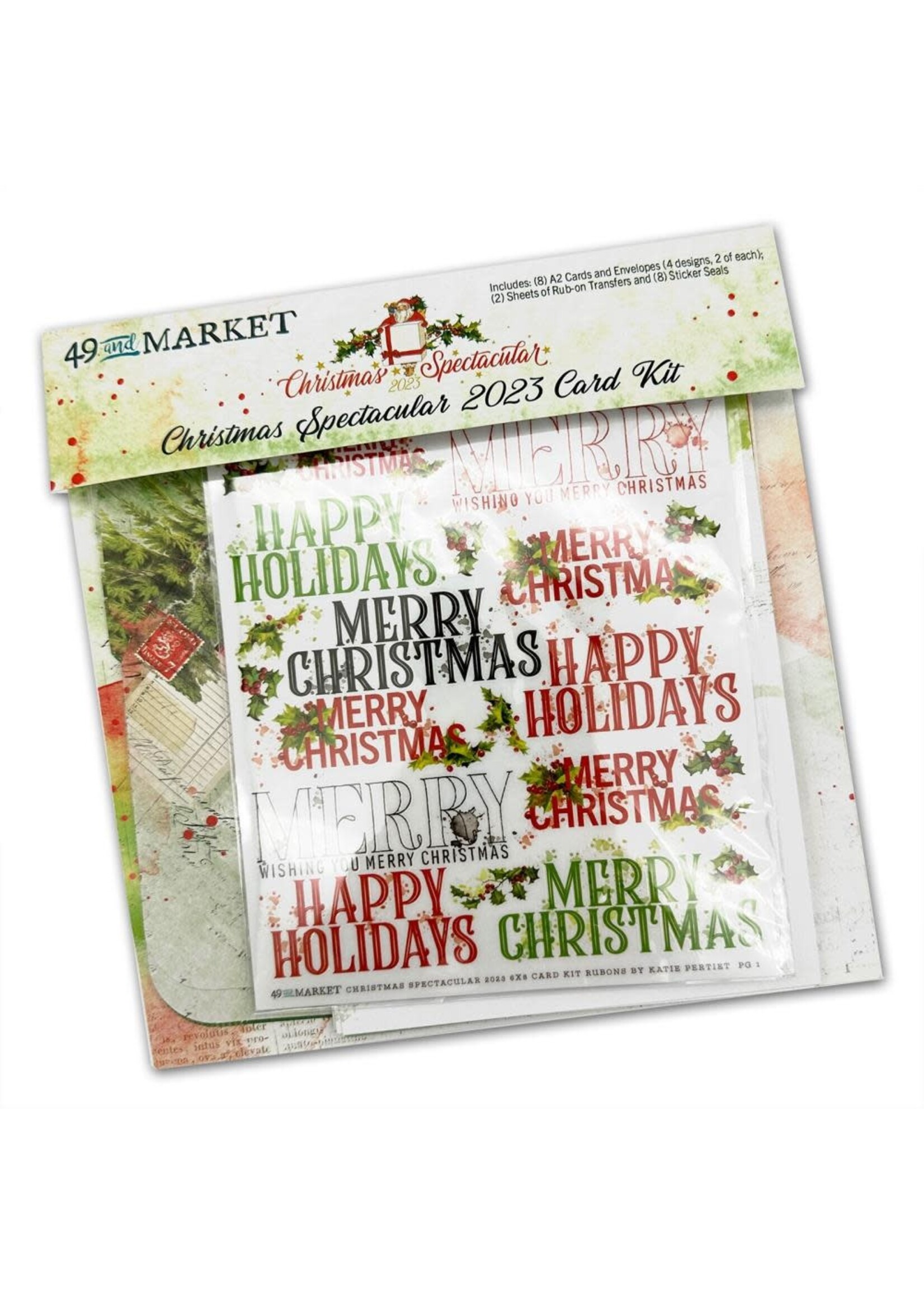 49 and Market 49 and Market Christmas Spectacular Card Kit