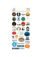 Simple Stories Say Cheese Galaxy - Foam Stickers