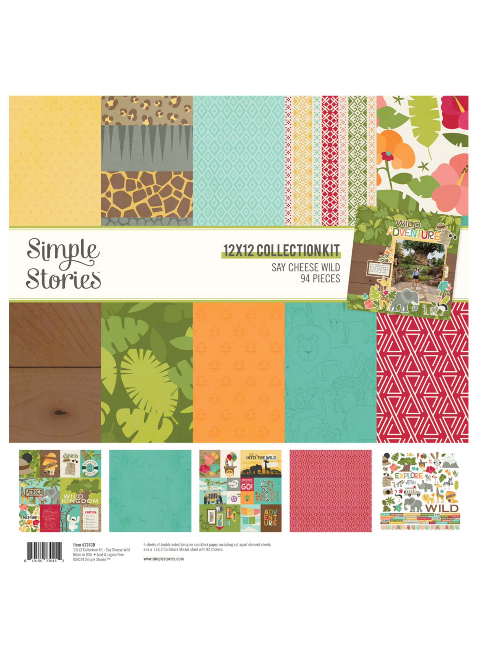 Simple Stories Say Cheese Wild- Collection Kit